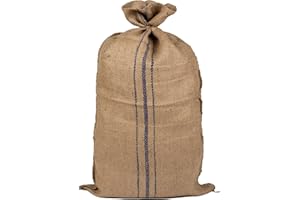 La Cordeline Sac en toile de jute 68x112cm Premium 643 gr/m² Capacité 100kg Btwill Naturel