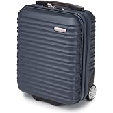 WITTCHEN Small Travel Suitcase Hand Luggage Trolley Suitcase ABS rigid 2 wheels standard telescopic handle Groove Line Small