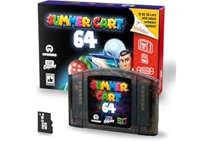 B.BROWN Summer Cart 64 – Open Source N64 Flash Cartridge | 64DD Compatible + 16GB SD Card | Legacy Collector’s Edition