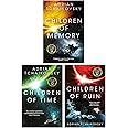 Children of Time Series 3 Books Collection Set (Children of Time, Children of Ruin & Children of Memory)