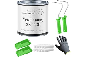 Farben Löwe Avfettningsmedel specialutspädning 2K/400 – extra för 2 komponentfärger lejon (1 l med lackeringsset)