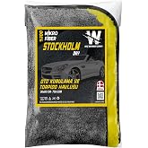WONKEY - Ultra Thick Microfiber Car Wash Drying Towel 60x30 cm, Medium Size Double Deck Vehicle Drying and Torpedo Wiping