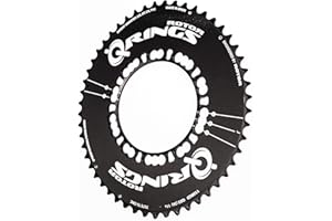 R ROTOR BIKE COMPONENTS ROTOR Q-Ring Road Aero Plateau 130 mm 5 vis extérieur, Black