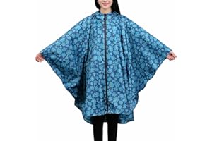 LY4U Cappotto Antipioggia Impermeabile da Donna Impermeabile Leggero Riutilizzabile Impermeabile con Cerniera e Cappuccio