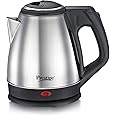 Prestige 1.2 Litres Electric Kettle (PKCS 1.2)| Silver | Auto Cut-Off | Power Indicator | Concealed Element | Single-Touch Lid Locking | 360 Degree Swivel Base