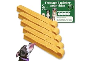 STANLEY GIBBS Lot 5 Friandises Naturelles au Fromage de Yak pour Chien, Chiot, Chiens Os à mâcher, Himalaya Mastication Durable Jouet Occupation Longue durée Soin Dentaire Faible en Calories réduit Stress Taille S
