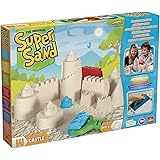 Goliath 83219 - Super-Sand-Set Castle, modellierbarer magischer Sand bringt Burgen ins Kinderzimmer, handliche Sandkasten-Box