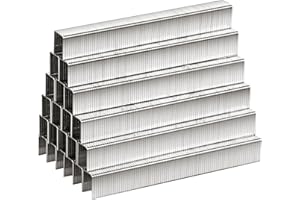 meite T50 Stainless Steel Staples Marine, Type 140/14 mm Heavy Duty Staples for Staple Gun - 1512 Counts, 20 Gauge 10.5 mm Crown T50 Upholstery Staple for Salt Water, Marine Applications