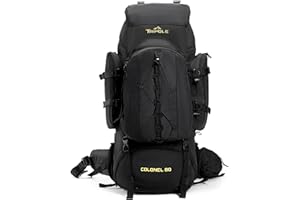 Tripole Rucksack Der Colonel-Serie Mit Innenrahmen - Mit Abnehmbarem Tagesrucksack Und Regenhülle
