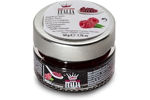Acetaia Italia - Perle di succo di lampone dal cuore liquido, 50 g