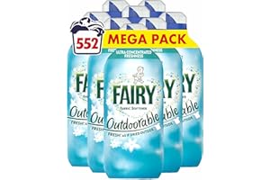 FAIRY NON BIO Fairy Outdoorable Fabric Conditioner, 552 Washes (8x69), Ultra Concentrated Formula For Sensitive Skin, Dermatologically Tested