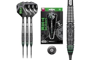 Target Darts Star Wars Tie Fighter 90% Tungsten Steel Tip Darts, 23G/24G/25G | Black Onyx Swiss Storm Points, Pro Grip Shafts, Tie-Fighter No.6 Pro Ultra Flights & Swiss Point Tool