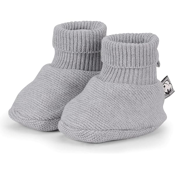 Joha Chaussons Bébé Laine Vierge – Doux Et Chauds, Taille 16-19 (EUR), Couleur Huile Blanche