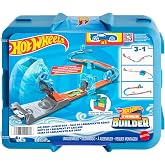 Hot Wheels Par&ccedil;a Oluşturucu Playset R&uuml;zgar Yer&ccedil;ekimi Paketi ile 1:64 &Ouml;l&ccedil;ekli Oyuncak Araba & Mod&uuml;ler Saklama Kutusu 12 Bileşe