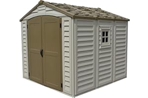 TEPRO Duramax DuraPlus Cobertor de plástico para jardim de 2,5 m x 2,5 m, Adobe & Brown, r de chamas e solução para todos os tipos de clima ao ar livre