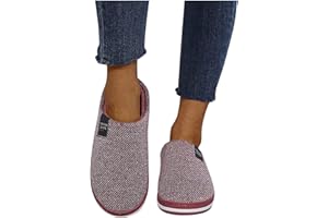 Hausschuhe Damen Winter Plüsch Pantoffeln Herren Warm Filzpantoffeln Frauen Bequeme Filzhausschuhe Filz Slippers Unisex