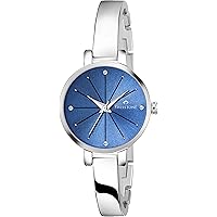 SWISSTONE Analogue Women's Watch (Blue Dial Silver Colored Strap)