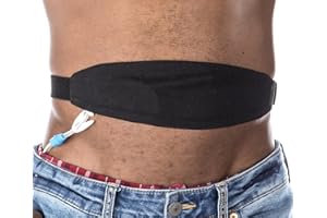 STICKMAN DIALYSIS Stickman Tuck-Away PD Dialysis Abdominal Belt (Black, L)