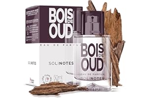 SOLINOTES Oudwood Parfum pour Hommes - Eau De Parfum | Fragrance Boisée et Envoûtante - Fabriqué en France - Vegan - 50 ml