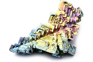 CRYSTALAGE Bismuth Crystal Specimen - Medium (25-35mm)