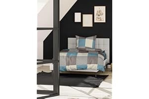 Bierbaum Bettwäsche 6277, Fein-Biber, 100% Baumwolle, Designed in Germany, mokka 04, 135x200 + 80x80 cm