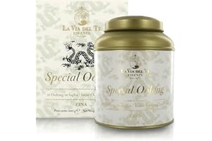 LA VIA DEL TE Oolong, Tè Cinese, Barattolo di Latta, 100g