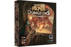 Alley Cat Games Paper Dungeons - Roll & Write Dungeon Crawling Dice Game