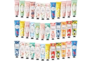 NALIKOSTY Confezione da 36 mini crema per le mani da donna, piccolo ringraziamento, per mani e piedi, idratante, regalo di Natale, crema per mani molto secche, 1080 ml