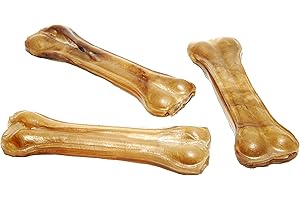 PJ PET PRODUCTS PJ Pet Poducts Rawhide Pressed Bones 11 cm (Pack of 10X3)