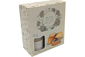 AKEDE Christmas Eve Box Fillers - Brussels Style Pâté With Wild Boar And Mini Bruschetta - Stocking Fillers For Men - Christmas Gifts For Him Her Couple