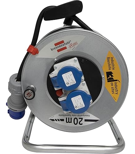 Brennenstuhl Professional KU 4100 kabelhaspel 5-voudig 300 H07RN-F 3G1,5 - IP44 - 40m Brennenstuhl Professional KU 4100 kabelhaspel 5-voudig 300 H07RN-F 3G1,5 - IP44 - 40m