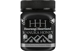 ‎HAURANGI HEARTLAND Haurangi Heartland – Cremiger Manuka Honig MGO 514+ | 250g, Aromatisch 100% rein, Zertifiziert aus Neuseeland | 15+ UMF