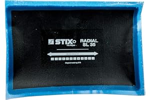 ‎STIX AUTOMOTIVE EQUIPMENT Stix Radial Reifenpflaster 130x190 mm Reifen Pflaster Vulkanisierung Kalt Heiss Reparatur