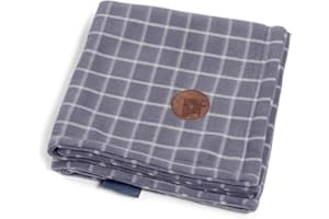 Petface Szary koc z polaru z kratką
