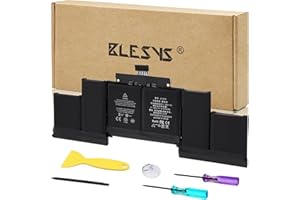 BLESYS A1618 akumulator A1398 do laptopa MacBook Pro 15" Retina A1398 (koniec 2013 połowy 2014 2015) seria Notbook pasuje do A1494 [11,36 V 8755 mAh/99,5 Wh]