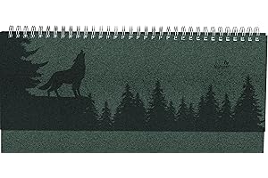 Alpha Edition Planner Settimanale Nature Line 2024, 29,7x13,5 cm, PINE, 112 pagine