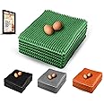 Roosty's Chicken Nesting Box Pads x6 | Washable Nesting Pads Hens | Raising Poultry Ebook Included | for Chicken Coops, Nesting Boxes, Chicken Bedding | Chicken Coop Accessories (Green)