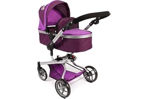 Bayer Chic 2000 593 25 – Carrito para muñecas Yolo, Color Morado