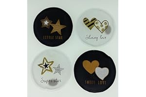 MC-TREND Set di 4 scaldamani tascabili per tenere le mani e le dita al caldo, cuscinetti termici riutilizzabili