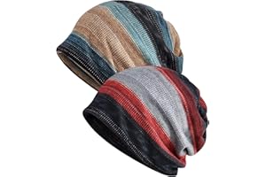 XYIYI Femmes Chapeau de Chimio Coton Bonnet Chapeau Turban Couvre-Chef Head Wraps