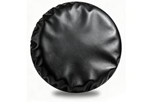 Avutrel 13-16 Inch Spare Wheel Cover Universal Fit Tyres Covers, PVC Soft Leather Waterproof & Dustproof Tyre Storage Bags to Storage Tire Fit for Auto Jeep SUV 14"