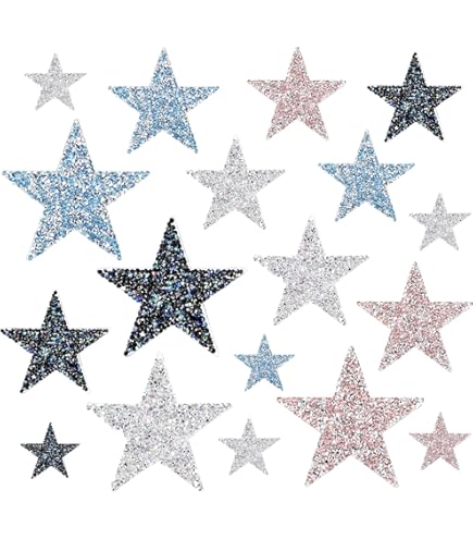 6 Toppe Termoadesive A Cuore Con Strass - Argento Per Decorare Vestiti, Jeans E Zaini - Foto 7