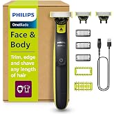 Philips OneBlade 360 Authentic Barber, Electric Facial &amp; Body Shaver &amp; Trimmer, 3x 360 Blades, 3x Fledgling Beard Comb (1.3.5