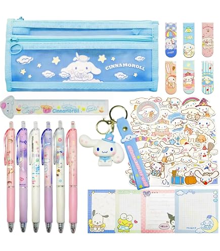 Cute Cat Paw School Supplies Set – Japanese Stationery Gift Kit With Pencil Sharpener, Eraser, Scissors & More - View #13