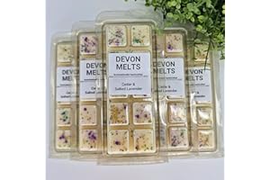 Devon Melts - Cedar & Salted Lavender - Highly Scented 100% Soy Wax Snapbar
