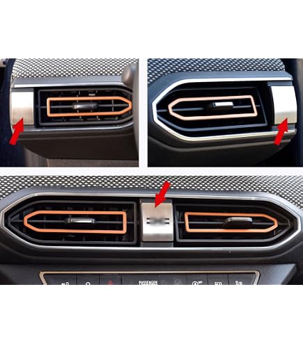 Cadres Poignées Porte Acier Inoxydable Dacia Sandero Stepway Jogger 2021+ - 4 Pièces