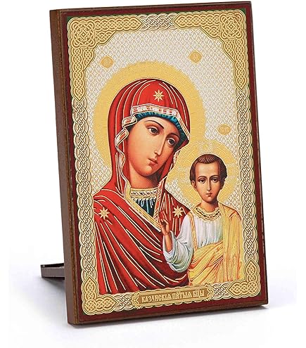 NKlaus Jezus Christus houten icoon 10x12cm christelijk orthodox 11348