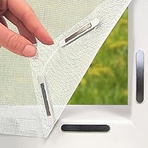 Zanzariera Magnetica Regolabile - Fino A 130x150cm - Rete Fibra Di Vetro - Fai-da-te - Foto 9