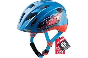 ‎ALPINA ALPINA XIMO Disney - Leichter, Sicherer & Bruchfester Fahrradhelm, mit Disney Motiven für Kinder, optionales LED-Licht für gute Sichtbarkeit