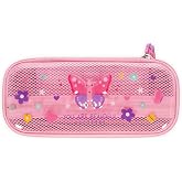 Legami - Wonderwow Pencil Case, Butterfly Theme, 2 Compartments and Inner Pencil Holder, Interior Compartment with Mesh Fabri